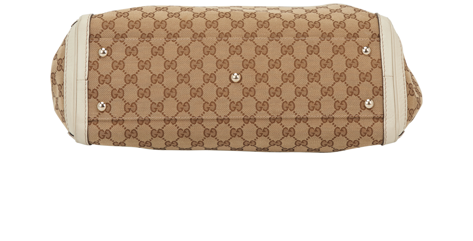 GG Bella Tote, &pound;550, Handbags, Beige, Canvas, Top view